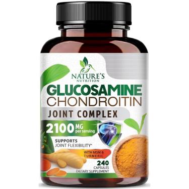 Imagem de Suplemento Nature'S Nutrition Glucosamina Condroitina Msm 24-Unissex