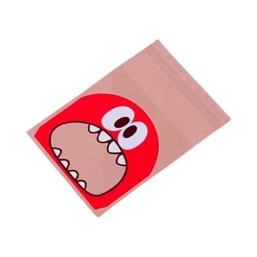 Imagem de Sacos De Biscoitos De Monstro De Desenho Animado Para Crianças, 100 Un