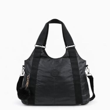 Imagem de Bolsa Feminina Grande Nylon Impermeável Bolsa Ombro Transversal Multi 