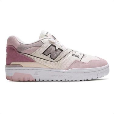 Imagem de Tenis New Balance 550 Feminino, Rosa, Bege, 39
