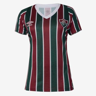 Imagem de Camisa Fluminense I 24/25 s/n Torcedor Umbro Feminina-Feminino