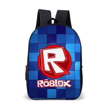 Imagem de Mochila Bolsa Escolar Infantil Roblox Volta Às Aulas - Use Thuco, Ms01