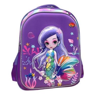 Imagem de Mochila Infantil Escolar De Costas Volta As Aulas para menino menina d