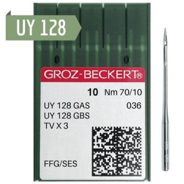 Imagem de Agulha para Maquina Galoneira UY 128 -Groz-Beckert 70/10 com 10 un - G
