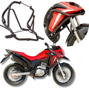Imagem de Protetor Motor Carenagem Honda Xre 300 2010 2023 Com Pedaleira - Chapa