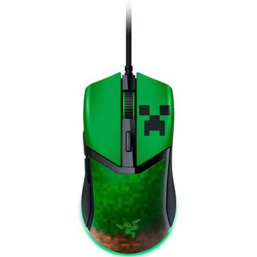 Imagem de Mouse Gamer Razer Cobra, Chroma RGB, 8500 DPI, Minecraft Edition - RZ0