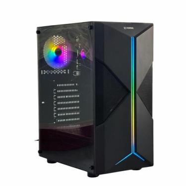 Imagem de Gabinete Gamer Fortrek Holt, Mid Tower, RGB, Lateral em Acrílico - 705