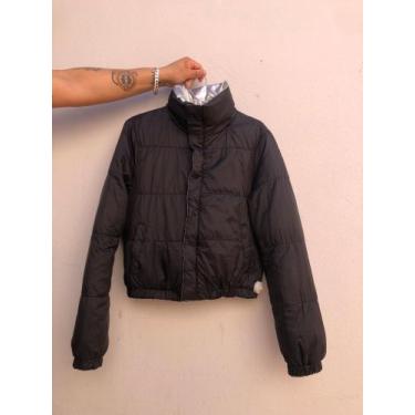 Imagem de Jaqueta bomber puffer crooped dupla face - Evorlli 