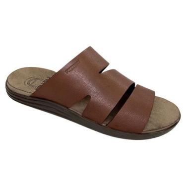 Imagem de Chinelo Slide Masculino Freeway Canastra 07 09  Macio Confortável Cour