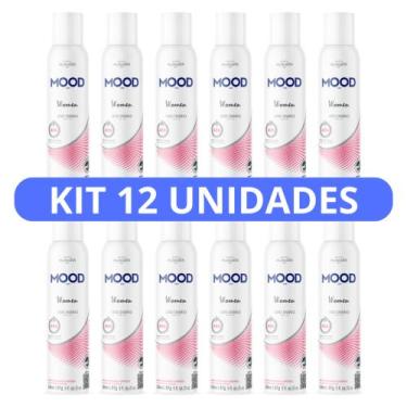 Imagem de Desodorante Aerosol Mood Care Women Uso Diario 150 ml Cx C/12 Unds