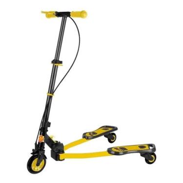 Imagem de Patinete Radical FROG Amarelo - DM Toys