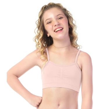 Imagem de Top Teen com bojo Removível Sem Costura Zee Rucci Rosa