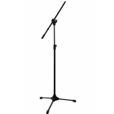 Imagem de Pedestal Para Microfone Preto PSSU00142ME com rosca em metal - RMV