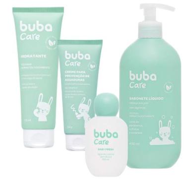Imagem de Kit Colônia Baby Fresh Sabonete 400ml Creme De Assaduras 100g Hidratan