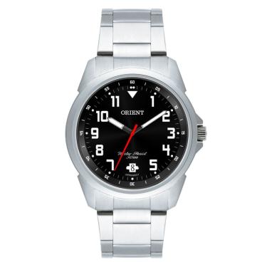 Imagem de Relogio Orient Analogico Preto Metal Prata Mbss1154a P2sx