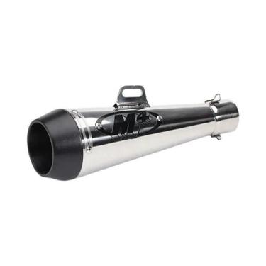 Imagem de Escapamento De Moto 51MM Com Silenciador Slip-on Para Scooter, Motocro