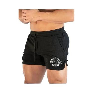 Imagem de Shorts Esportivos Masculinos De Secagem Rápida, Respiráveis E Estampad