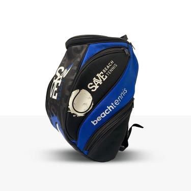 Imagem de SAVE SPORT, MOCHILA RAQUETEIRA BEACH TENNIS 10, Preto com Azul Royal