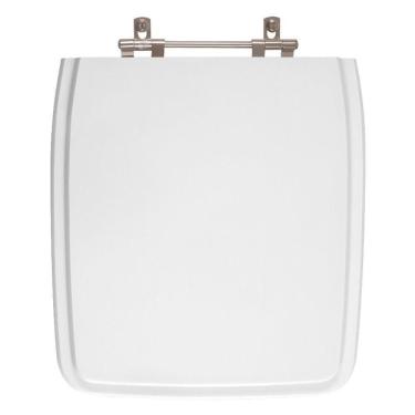 Imagem de Assento Sanitário Poliéster Vila Rica Branco Icasa