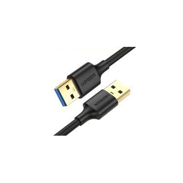 Imagem de U-g-r-e-e-n Cabo Usb 3.0 Macho para Macho Tipo A Velocidade de Transferência Até 5Gbps Suporta Plug and Play Sincronização de Dados 2 Metros Comprimento/No Brasil