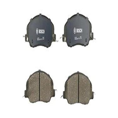 Imagem de BOSCH BC1081 QuietCast Conjunto de pastilhas de freio a disco de cerâmica premium - Compatível com Select Avanti; Ford Mustang; FRENTE