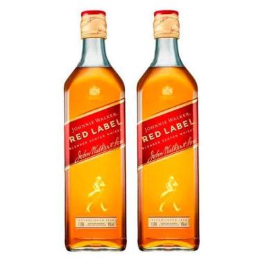 Imagem de Whisky Johnnie Walker Red Label 1 Litros 2 Unidades