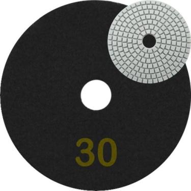 Imagem de Disco Lixa Polimento Úmido Mármore 10cm Grão 30 - Gici Tools