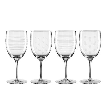 Imagem de Oneida 895936 Copos de vinho misturados, conjunto de 4