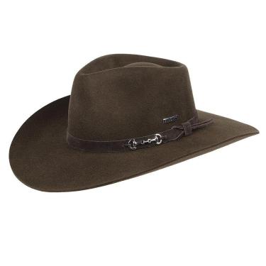 Imagem de Chapéu Marrom de Feltro Marcatto Cavalgada 24282
