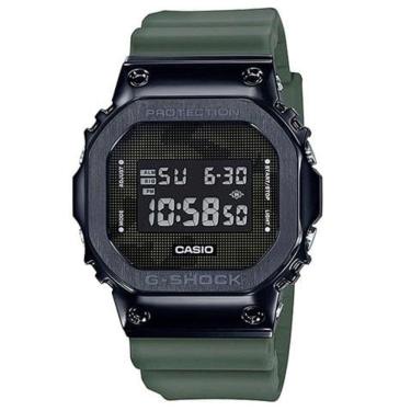 Imagem de Relógio CASIO G-SHOCK masculino digital verde GM-5600B-3DR