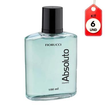 Imagem de Kit C/06 Fiorucci Absoluto Perfume Masculino 100ml