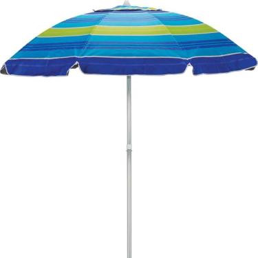 Imagem de Guarda-Sol Alumínio Azul/Verde Neon 2,00M