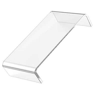 Imagem de HEMOTON Suporte De Exibição Computador Portátil Para Laptop Rack De Elevação De Computador Porta Caderno Acessórios De Teclado Laptop Auas Lapdesk Escritório Impressora Prato Acrílico