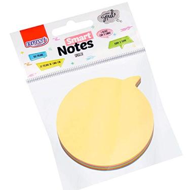 Imagem de Bloco Adesivo Smart Notes Coração Pastel Bloco com 100 Folhas, BRW