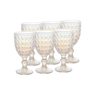 Imagem de WOLFF - Conjunto 6 Taças Vidro p/Água Roman Rainbow 345Ml