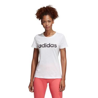 Imagem de Camiseta Adidas Estampa Logo Slim Feminina-Feminino