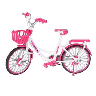 Imagem de Power Toys TECH - Bicicleta Infantil anos 80 em Miniatura: Detalhes Autênticos em Escala Reduzida para os Amantes de Bikes 1:8 (Rosa)