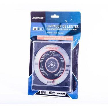 Imagem de Limpador de lentes de aparelhos de dvd e cd cd402 newness