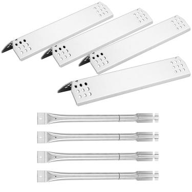 Imagem de Grillflame 780-0832C Placas de Calor Peças de Reposição para Grelha Inoxidável NXR 7 Queimadores 780-0832C Protetores Térmicos Peças de Churrasqueira a Gás Nxr Conjunto de Tubos de Queimador de Fogo