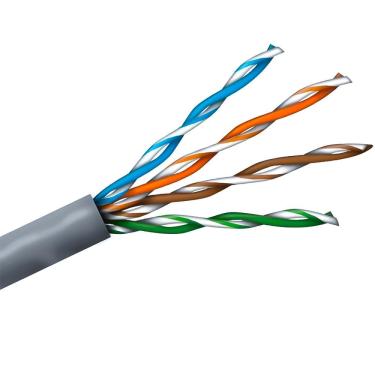 Imagem de Metro Cabo de Rede Sohoplus Furukawa U/UTP CAT.5e 24AWGX4P ROHS - Cinza