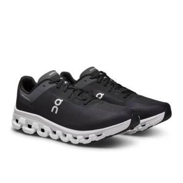Imagem de ON Cloudflow 4 Tênis de corrida masculino, Preto/branco, 10.5