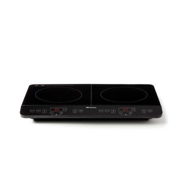 Imagem de Cooktop Portátil Por Indução Ariete 1998 Vitrocerâmico Touch 2 Bocas 127v