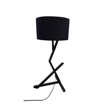 Imagem de abajur de mesa luminária sala de estar industrial led Bali