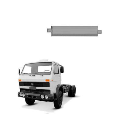 Imagem de Escapamento Silencioso Vw 7.100 8.100 8.140 L80 Original - BRSUL