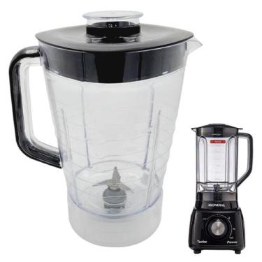 Imagem de Copo de Liquidificador Mondial Turbo Power L-99 1200w Forte - Mebrasi