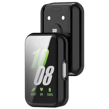 Imagem de Capinha Capa 360 Bumper 2in1 Para Smartwatch Samsung Galaxy Fit 3 (PRETA)