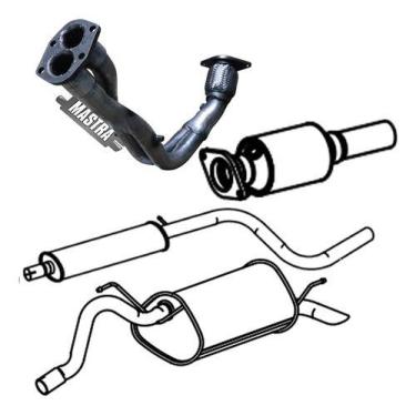 Imagem de Escapamento Completo Palio 1.6 16v 1996 1997 1998 - ScapJá