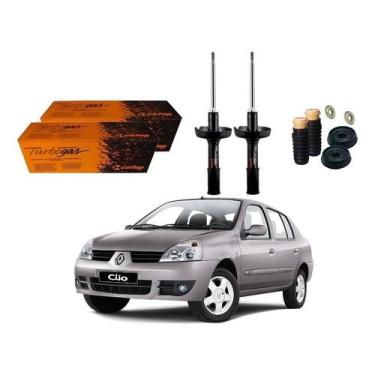 Imagem de Kit Amortecedor Dianteiro Clio Sedan 1.0 2001 A 2011 - Cofap