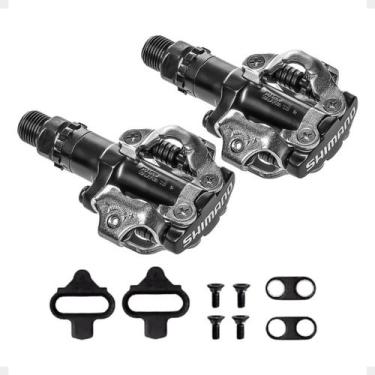Imagem de Pedal Shimano PD-M520 Clip C/ Tacos Original Bike Mtb