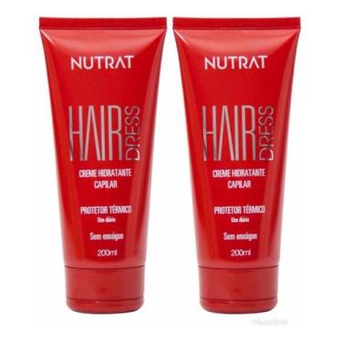 Imagem de 2 X Hair Dress Ativare Protetor Termico Para Todos Cabelos 200 ml cada